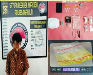Polisi Tangkap Pengedar Sabu Di Indralaya Utara