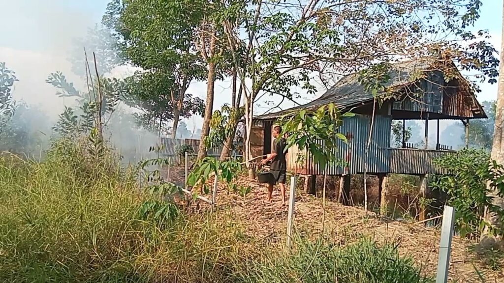 Kebakaran Lahan Meluas di Ogan Ilir, Api Dekati Permukiman Warga