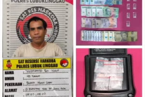 Polisi Tangkap Pengedar Sabu di Lubuklinggau, Sembunyikan Barang Bukti di Celana Dalam