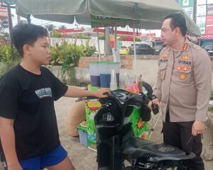 Kapolrestabes Palembang Pergoki Tiga Remaja Langgar Lalu Lintas