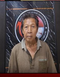 Pria Paruh Baya Ditangkap Kedapatan Membawa Narkoba