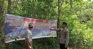 Polsek Tanjung Batu Gencarkan Patroli Terpadu Cegah Karhutla di Ogan Ilir