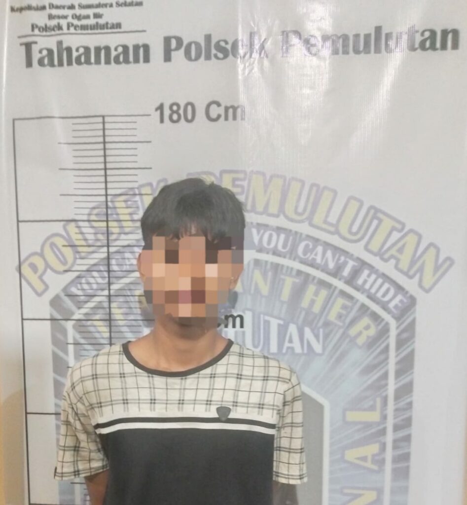 Warga Amankan Pelaku Curas di Warung Desa Ibul Besar II, Ogan Ilir