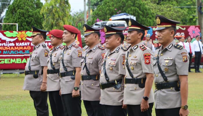 Rotasi Pejabat di Polres Ogan Ilir, Kapolres Tekankan Profesionalisme dan Inovasi