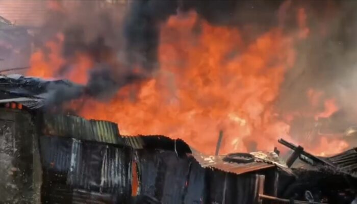 Penyebab Kebakaran Di Lorong Khotib Diduga Akibat Korsleting Listrik