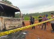 Truk Fuso Terbakar di Perkebunan Tebu Ogan Ilir, Satu Tewas di Dalam Kendaraan