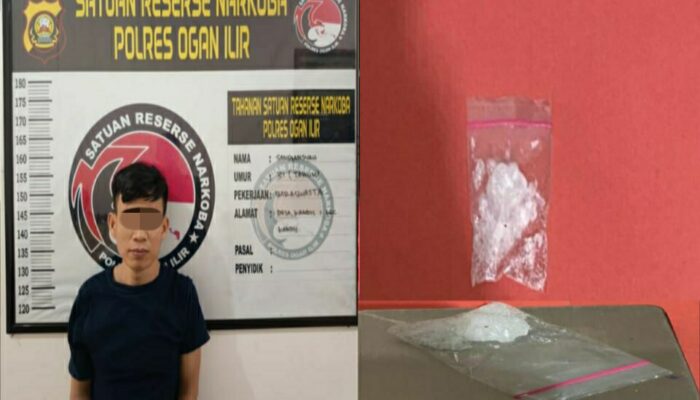 Polisi Gagalkan Peredaran Sabu Di Kandis, Seorang Pengedar Ditangkap