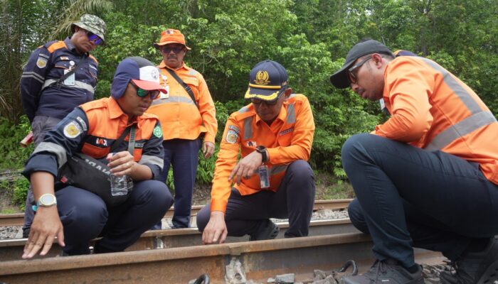 Sambut Nataru 2025/2026, KAI Perketat Pemeriksaan Jalur Kereta di Sumsel
