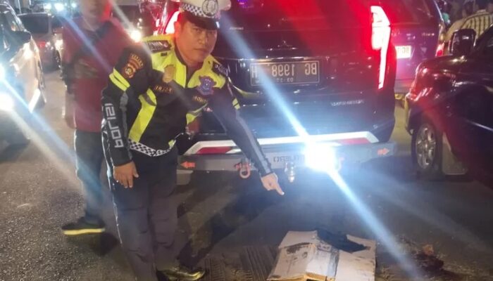 Polres LubukLinggau Buru Pelaku Tabrak Lari yang Tewaskan Pemuda di Jalan Yos Sudarso