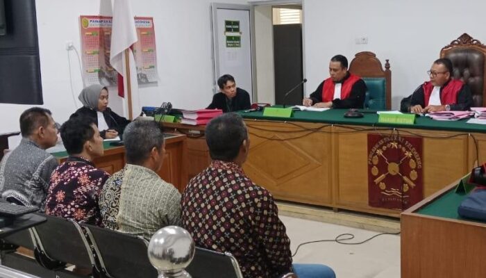 Empat Pejabat Dispora OKI Divonis 1 Tahun 10 Bulan Penjara Kasus Korupsi Rp1,1 Miliar