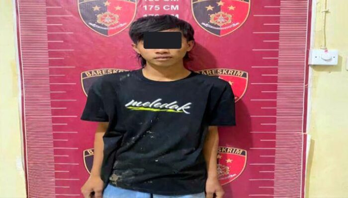 Remaja Pencuri Pompa Air di OKU Selatan Tertangkap Setelah Kembali ke TKP