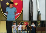 Bawa Sajam Tanpa Izin, Pria di Indralaya Diamankan Polisi Saat Patroli Malam