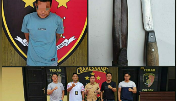 Bawa Sajam Tanpa Izin, Pria di Indralaya Diamankan Polisi Saat Patroli Malam