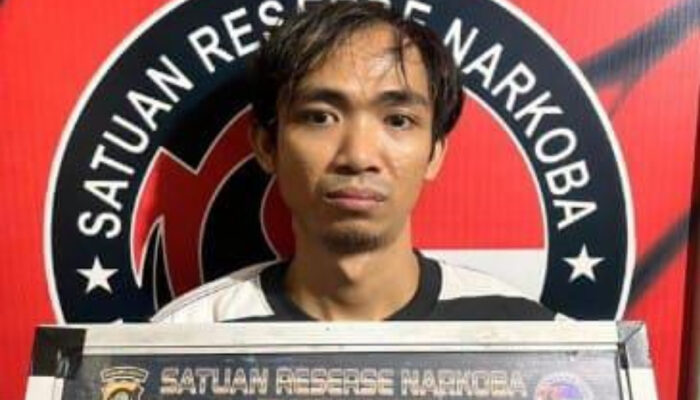 Pengedar Sabu asal Cirebon Diciduk di Muara Enim, 17 Paket Diamankan