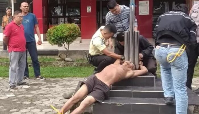 Aksi Curi HP di RSUD Lahat Berujung Amuk Warga, Pelaku Diduga ODGJ