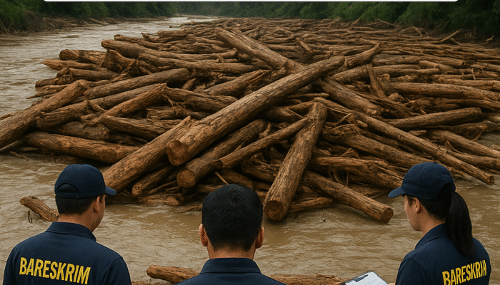 Dugaan Land Clearing Picu Banjir Bandang Garoga, Bareskrim Periksa PT TBS