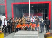 Ribuan Warga Diselamatkan, Polres Lahat Blender Sabu dan Bakar Ganja