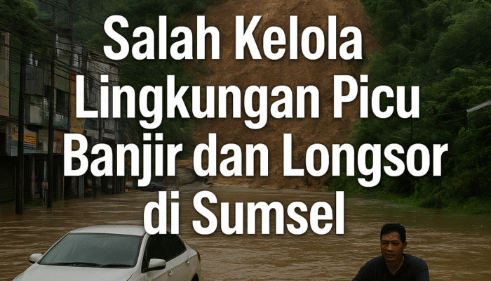 Walhi Ketuk Alarm, Sumsel Tak Baik-Baik Saja