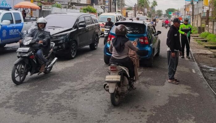 Kurang Konsentrasi, Pengendara Honda Beat Tewas di Jalan Dr M Isa Palembang