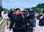 Gubernur Herman Deru Tinjau Langsung Percepatan Perbaikan Jalan Tanjung Api-Api–Sri Menanti