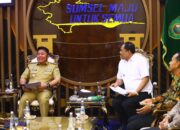 Herman Deru Terima Audiensi Bupati OKU Selatan, Bahas HUT Daerah dan Perbaikan Infrastruktur Jalan