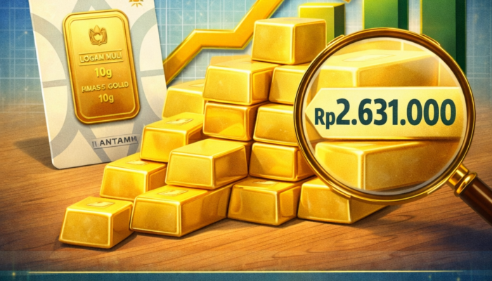 Harga Emas Antam Hari Ini Naik, Investor Kembali Diuntungkan