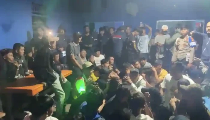 Baru Beroperasi, Kafe Tersembunyi di Empat Lawang Digerebek Polisi