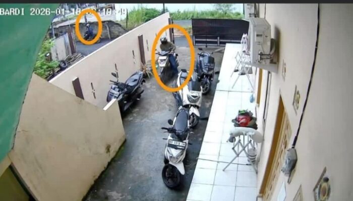 Curanmor Beraksi di Indekos Ogan Ilir, Motor Mahasiswi Unsri Raib