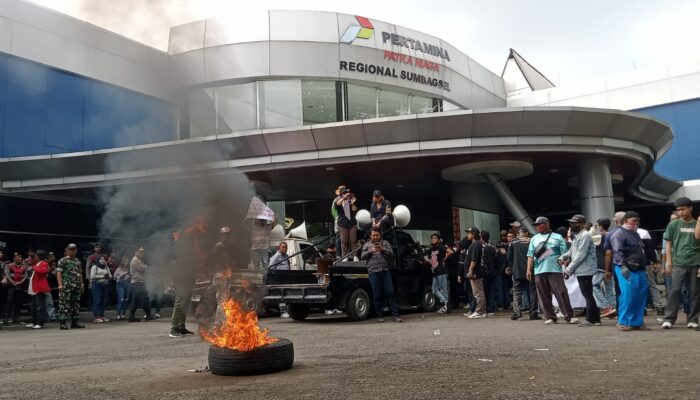 Diduga Ada Mafia Migas, Aliansi Ormas Demo Pertamina Patra Niaga