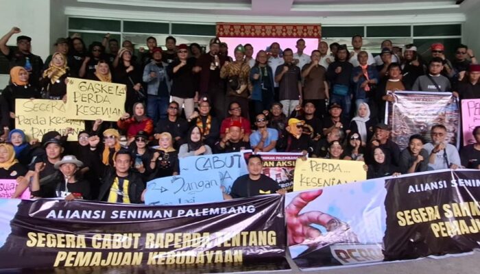 Seniman Palembang Tuntut Kepastian, DPRD Tegaskan Perda Kesenian Segera Disahkan