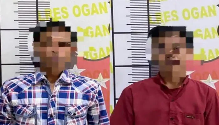 Polres Ogan Ilir Resmi Tahan Dua Tersangka Pelecehan Mahasiswi KKN