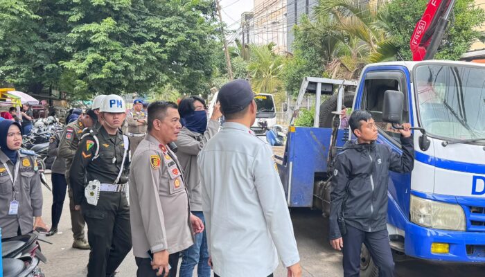 Pasca Bentrokan Ormas, Parkir Liar di Kawasan PS Mall Palembang Ditertibkan