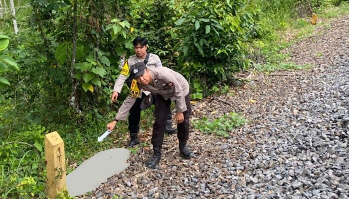 Tragis di Rambang Niru, Pria Tanpa Identitas Tewas di Rel KA
