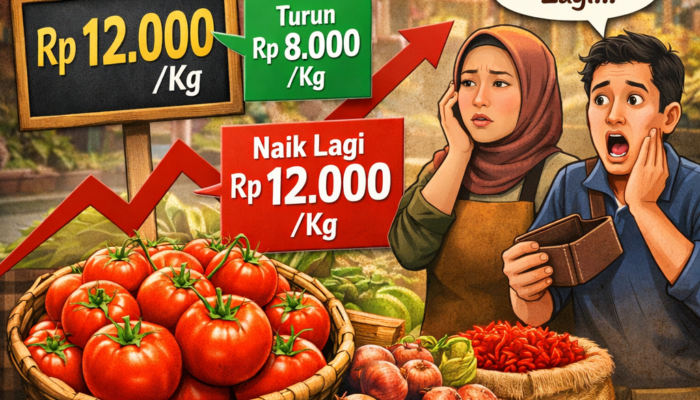 Usai Turun ke Rp8 Ribu, Harga Tomat di Empat Lawang Naik Lagi