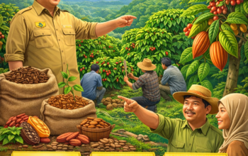 Peremajaan Kopi dan Kakao Sumatera, Petani Kecil Jadi Ujung Tombak