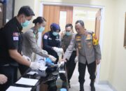 Kapolda Sumsel Pimpin Tes Urine Mendadak, Tegaskan Zero Tolerance Narkoba