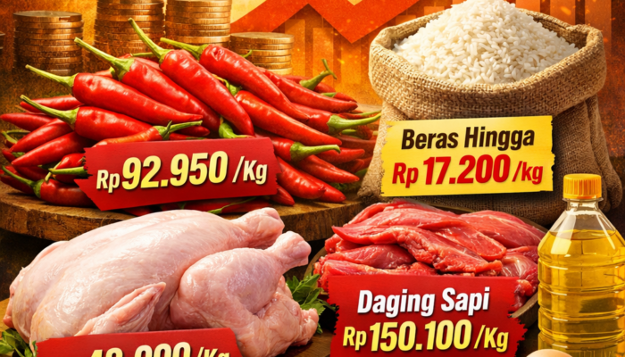 Harga Pangan Nasional Bergejolak, Cabai Rawit Tembus Rp92 Ribu per Kilogram