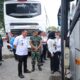 Isnaini Madani Hadiri Keberangkatan Bus Arus Balik Mudik Gratis Palembang–Jakarta