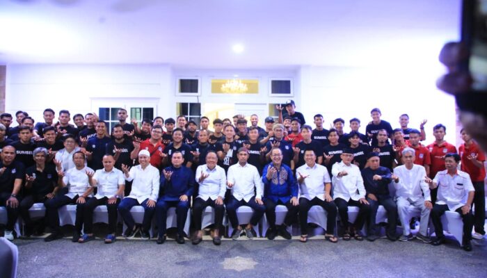 Menuju Liga 1, Presiden Sumsel United Cik Ujang Pererat Silaturahmi Lewat Bukber Tim
