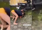 Viral! Duel Dua Remaja Putri di Palembang, Diduga Sengaja Janjian Berkelahi