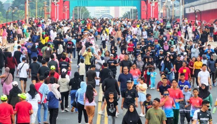 Lautan Manusia Padati CFD Kedua, Sinyal Positif Ruang Publik Baru