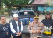 Berantas Penyakit Masyarakat, Polisi Gerebek Penjual Tuak di SU II Palembang