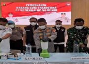 Polisi Gagalkan Peredaran Sabu Rp5,4 Miliar di Ogan Ilir