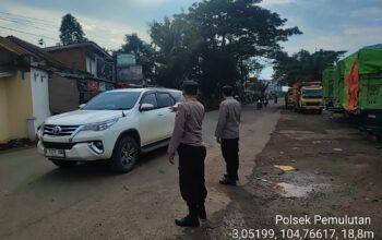 Jelang Idul Adha, Polsek Pemulutan Perketat Patroli di Titik Rawan