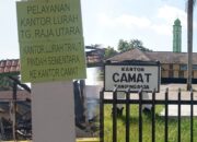 Pasca Kebakaran, Warga Dilayani di Kantor Camat Tanjung Raja