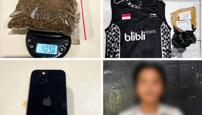 Terendus Warga, Pemesan Ganja Online Ditangkap di Parkiran Minimarket