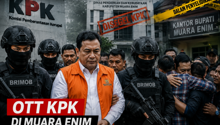 Bupati Muara Enim Dikawal Brimob, Kabar OTT KPK Hebohkan Publik