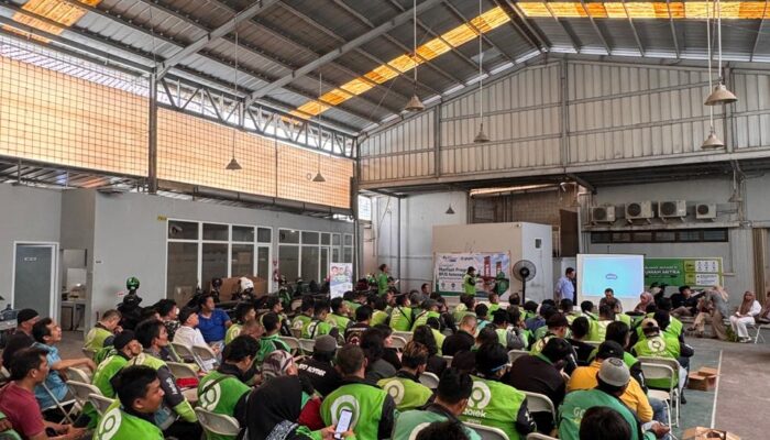 Mitra Driver Gojek di Palembang Didorong Jadi Peserta BPJSTK Demi Kesejahteraan Keluarga