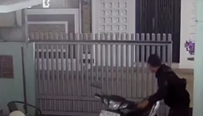 Subuh-subuh Beraksi, Empat Maling Bermasker Bikin Resah Warga Ogan Ilir