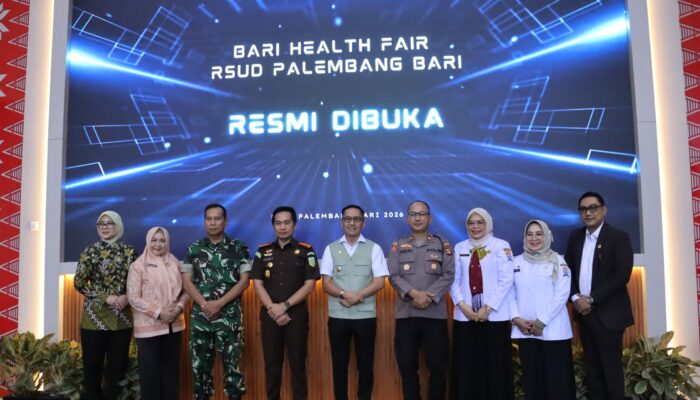 Peringati Hari Jadi, RSUD Bari Palembang Dekatkan Layanan Kesehatan Lewat ‘Bari Health Fair’